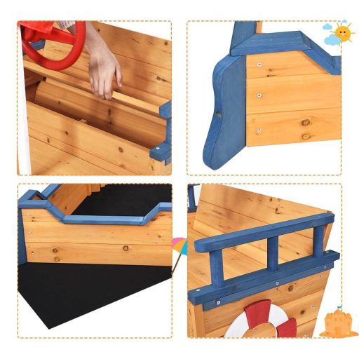 Piaskownica statek piracki