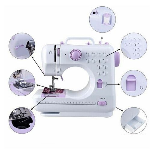 Maszyna do szycia mini z akcesoriami