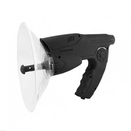 Mikrofon kierunkowy paraboliczny ze słuchawkami