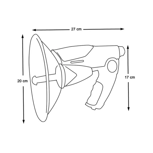 Mikrofon kierunkowy paraboliczny ze słuchawkami