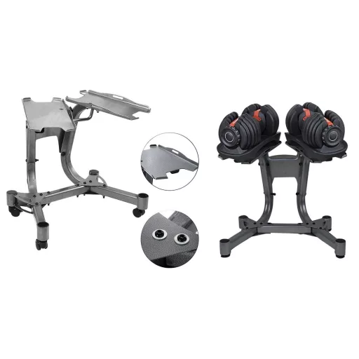 Stojak na regulowane hantle