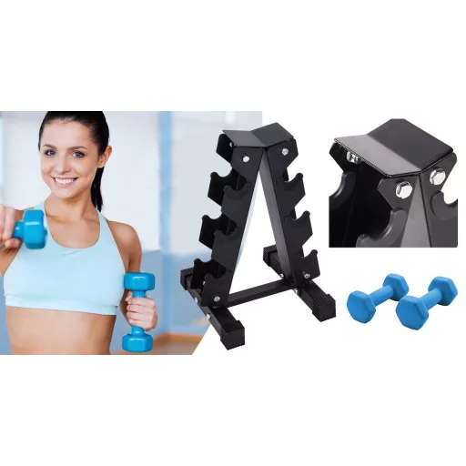 Uchwyt na 3 parę hantli