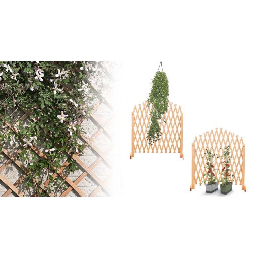 Kratka drewniana na pnącza, z możliwością regulacji, 2 szt