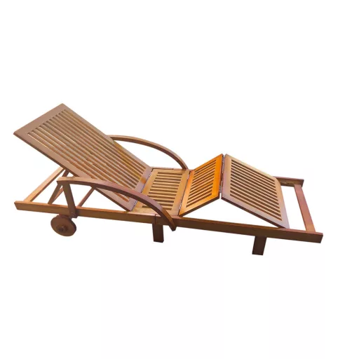 Łóżko drewniane, regulowane