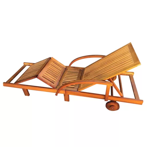 Łóżko drewniane, regulowane