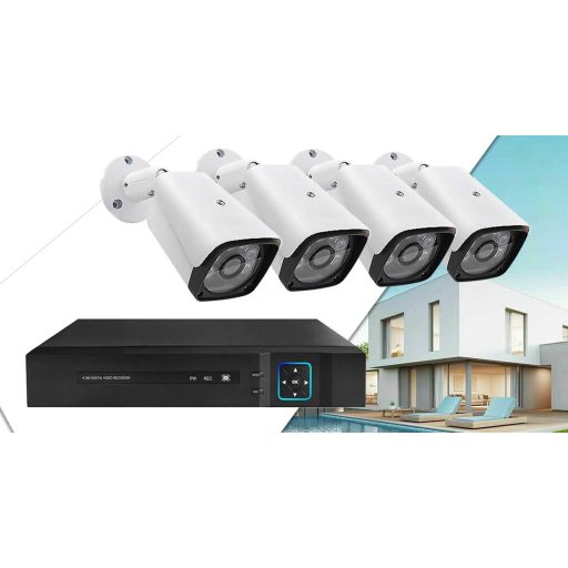 Zestaw monitoringu - 4 kamery