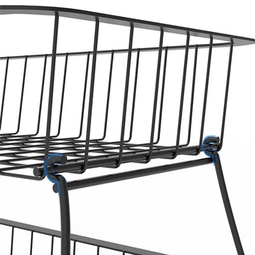 Dwupoziomowy organizer do kuchni