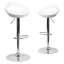 Krzesła barowe Kitti 2 szt, w kilku kolorach-białe