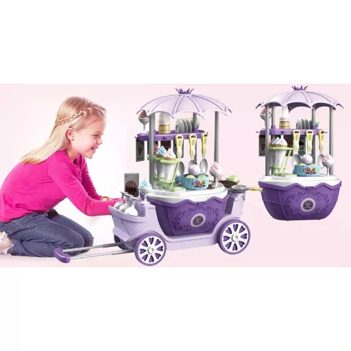 Wózek na lody dla dzieci 4 v 1