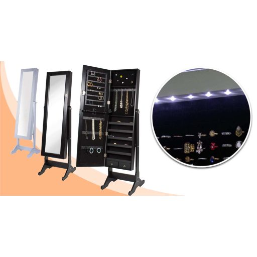 Szafka na biużuterię z lustrem