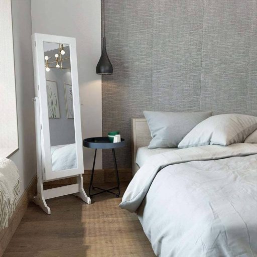 Szafka na biużuterię z lustrem