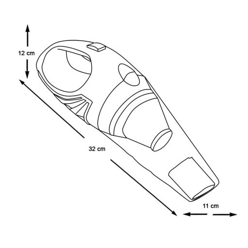 Bezprzewodowy odkurzacz do okruchów sucho-mokrych 55W