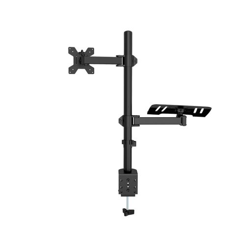 Biurkowy uchwyt na monitor i laptop