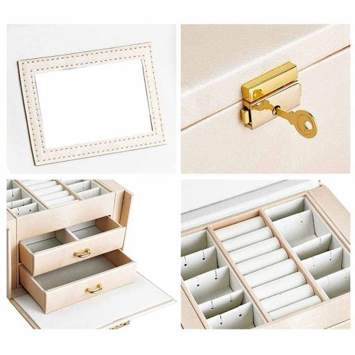 Torba na klejnoty w kilku kolorach-szampańska