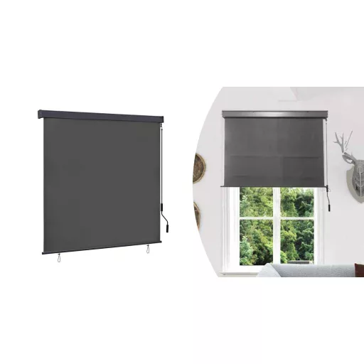 Markiza pionowa, 1,3*2,5m, szara