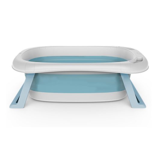 Składana wanienka dla dzieci z siateczką, niebieska