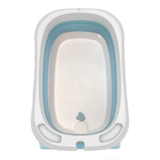 Składana wanienka dla dzieci z siateczką, niebieska