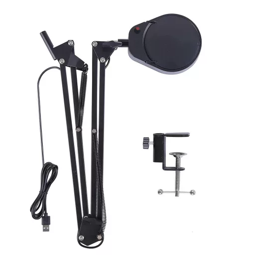 Lupa biurkowa z 2 soczewkami LED