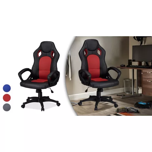 Krzesło gamingowe w kilku kolorach - basic