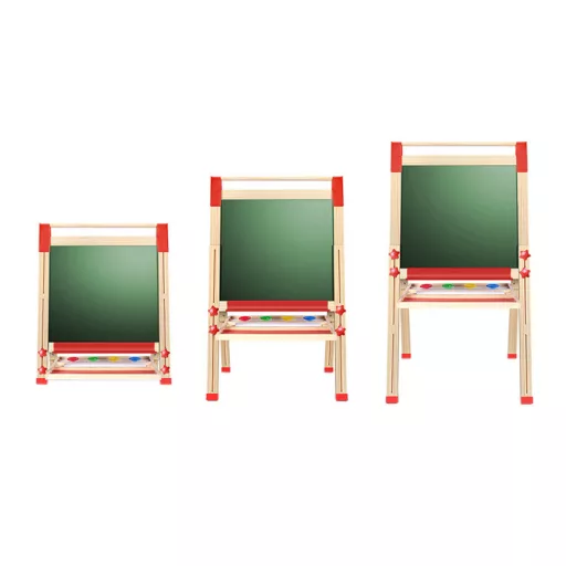 Tablica drewniana dwustronna dla dzieci