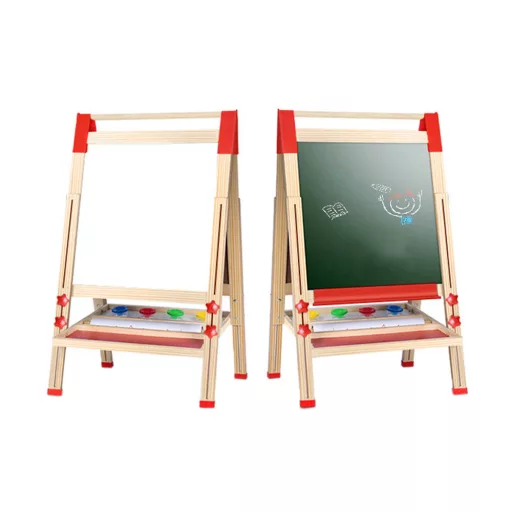 Tablica drewniana dwustronna dla dzieci