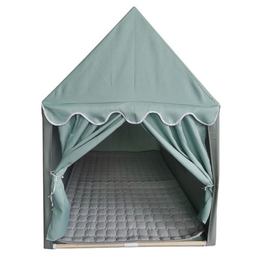 Domek dla dzieci w kilku rodzajach - miętowy