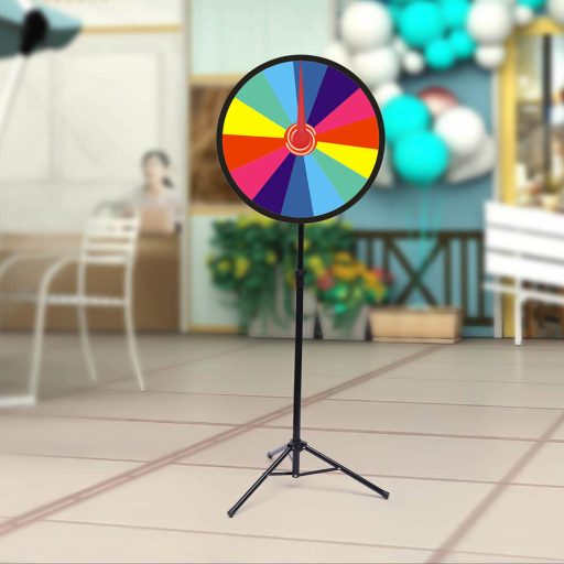 Zapisywalne koło fortuny ze stojakiem