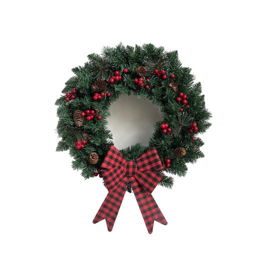 Świąteczna dekoracja drzwi 60cm, 50 LED