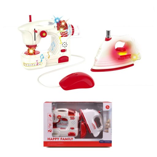 Zestaw maszynki do szycia i żelazka dla dzieci