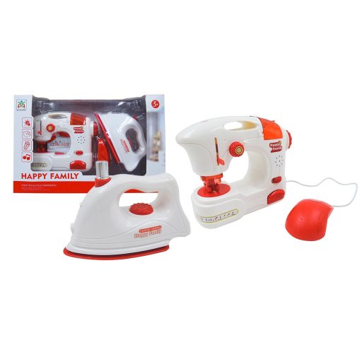 Zestaw maszynki do szycia i żelazka dla dzieci