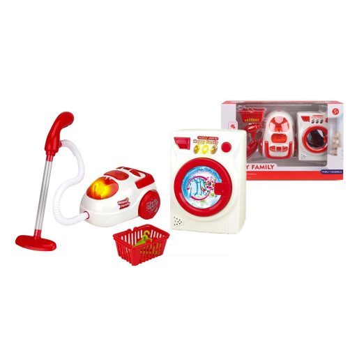 Zestaw odkurzacza i pralki dla dzieci