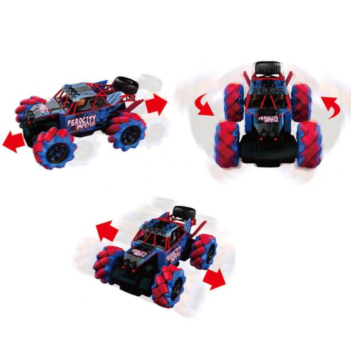 Dryfujący samochód z pilotem, w kilku rodzajach