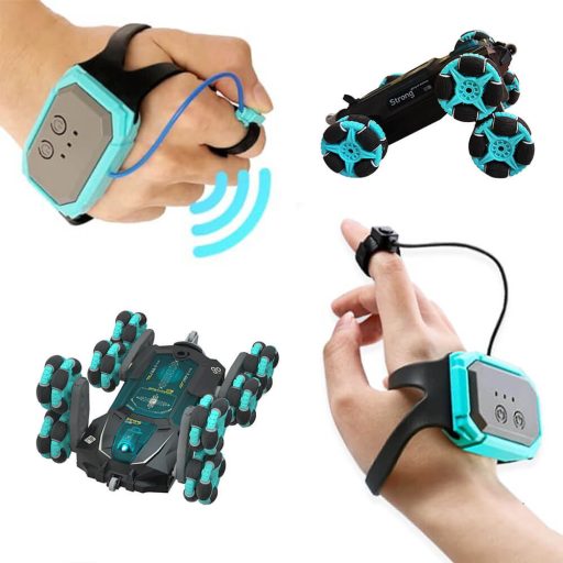 Dryfujący samochód z pilotem, w kilku rodzajach