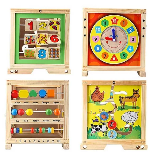 Wielofunkcyjny drewniany pomocnik do chodzenia