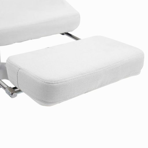 Krzesło biurowe obrotowe z zagłówkiem - w kilku rodzajach-białe