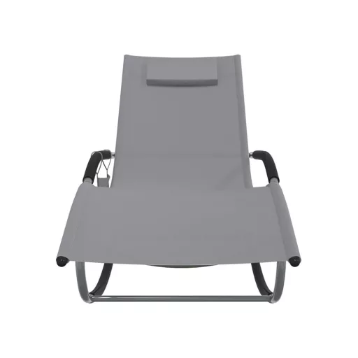 Krzesło bujane z kieszeniem