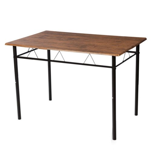 Stół metalowy z 4 krzesłami