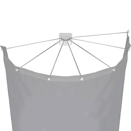 Uchwyt na zasłonę prysznicową w kształcie parasola