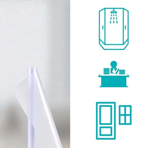 Samoprzylepna folia okienna zapewniająca prywatność 0,9x10m