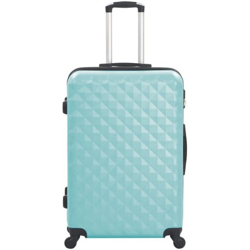 Zestaw walizek podróżnych z kosmetyczką w kilku kolorach-miętowo-zielony