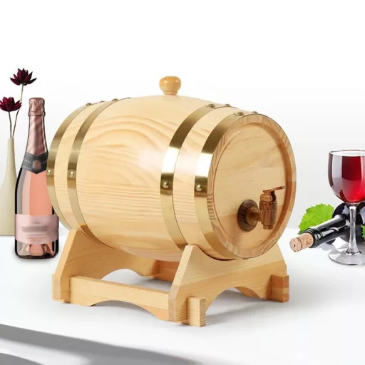 Beczka dębowa z kranikiem, 5l