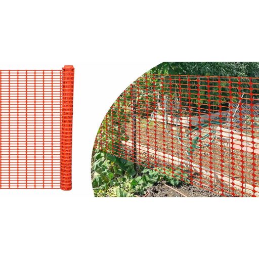 Plastikowa siatka ogrodzeniowa do cięcia