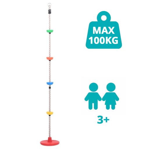 Lina wspinaczkowa i huśtawka 2 w 1 dla dzieci