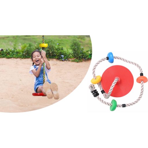Lina wspinaczkowa i huśtawka 2 w 1 dla dzieci