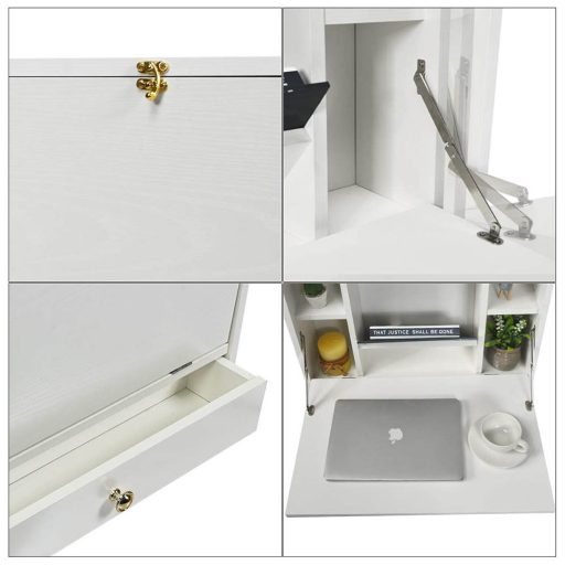 Składany uchwyt scienny na laptopa 