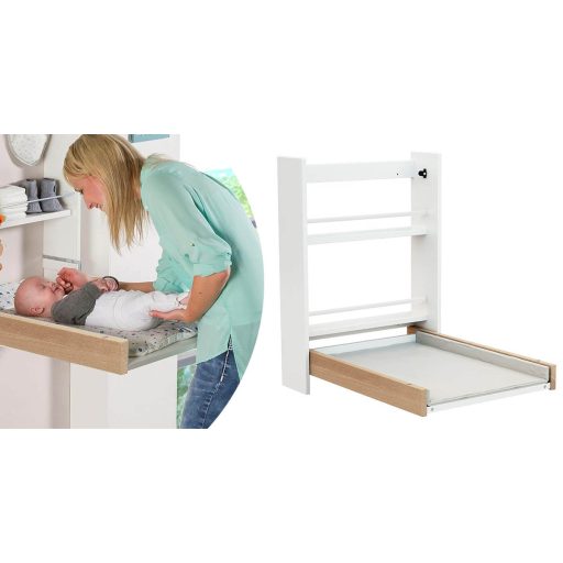 Przewijak ścienny składany