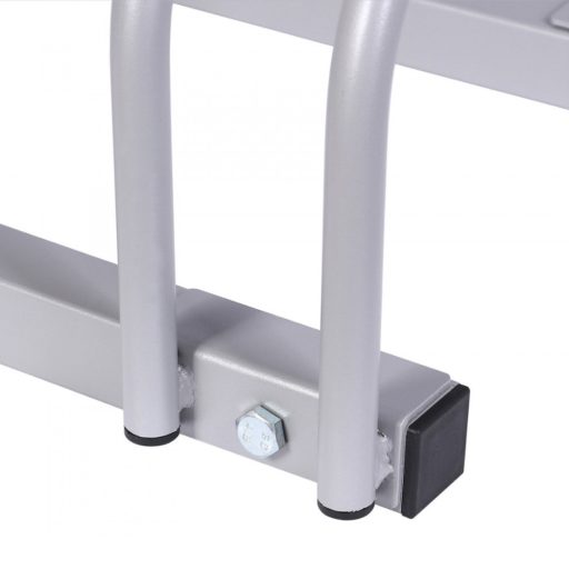 Zewnętrzna platforma na 4 rowery, srebrna