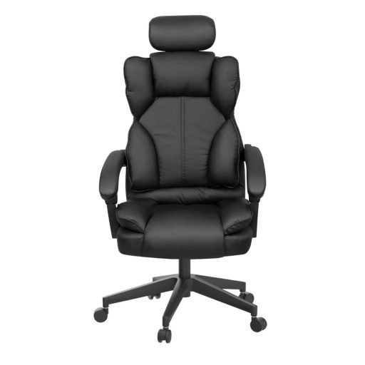 Krzesło obrotowe szefowskie LUX, w kilku kolorach-czarne