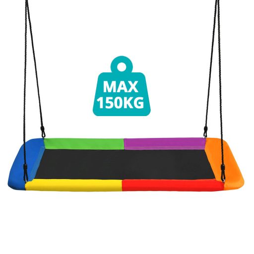 Huśtawka ogrodowa bocianie gniazdo, 150*180 cm, kolorowe