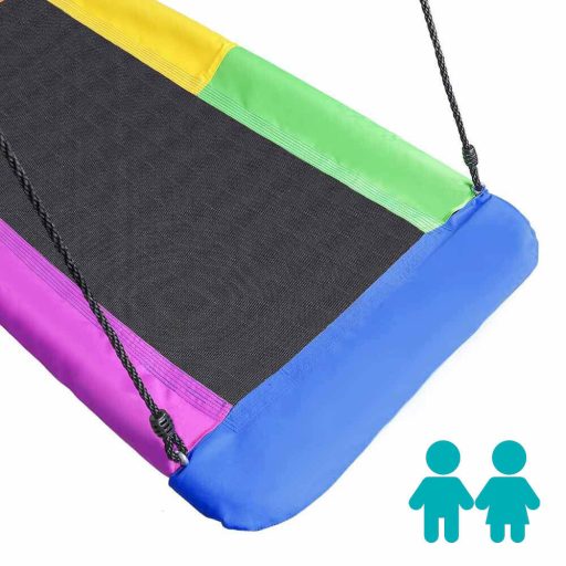 Huśtawka ogrodowa bocianie gniazdo, 150*180 cm, kolorowe